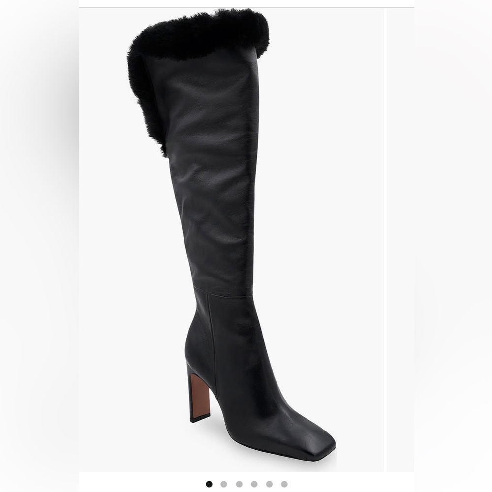 BCBGMaxAzria Black Over the Knee Boots
